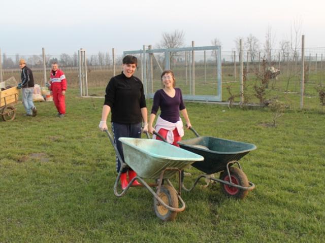 Ilaria e Serena al lavoro!